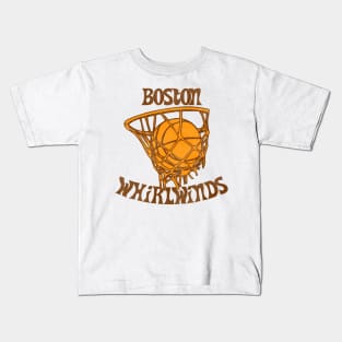 Defunct Boston Trojans / Boston Whirlwinds Basketball Team Kids T-Shirt